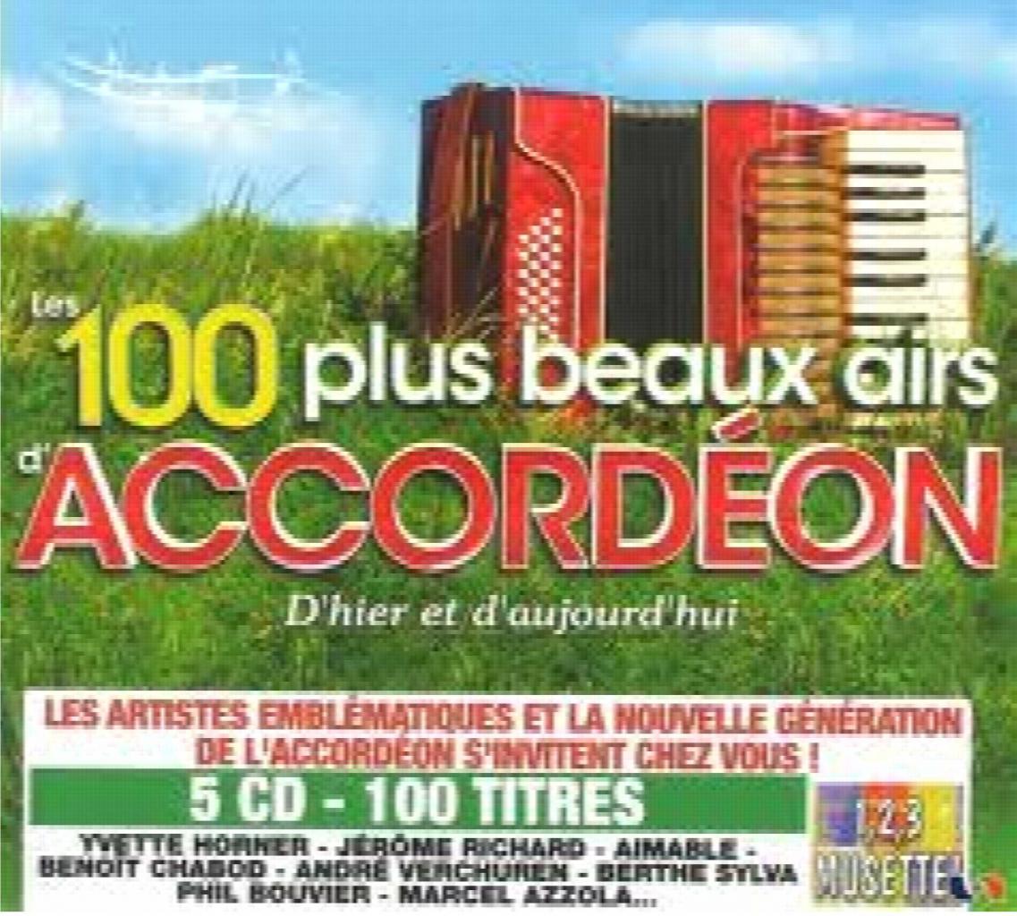 Les 100 plus beaux airs d'accordéon