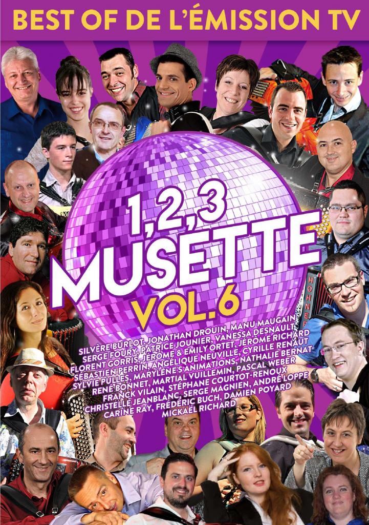 DVD 123 musette volume 6