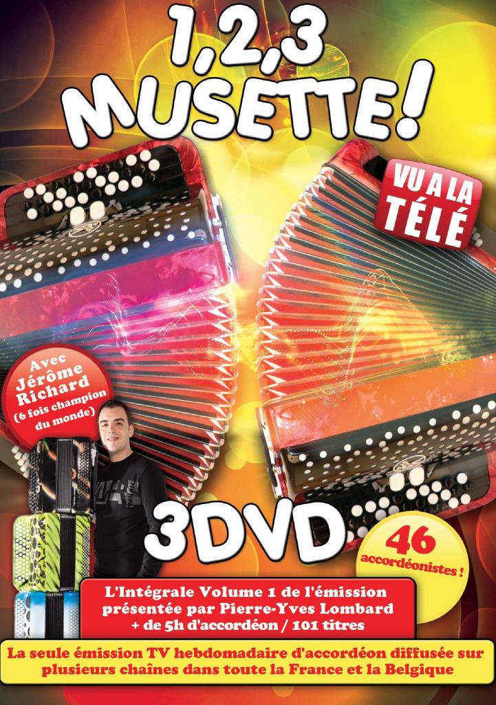 DVD 123 musette best of 3 DVD