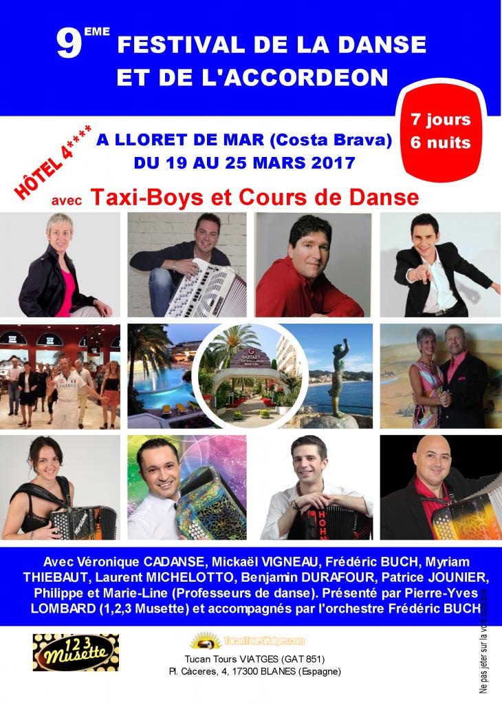 Archive : Festival de la Danse et de l'Accordéon (Lloret de mar - mars 2017)