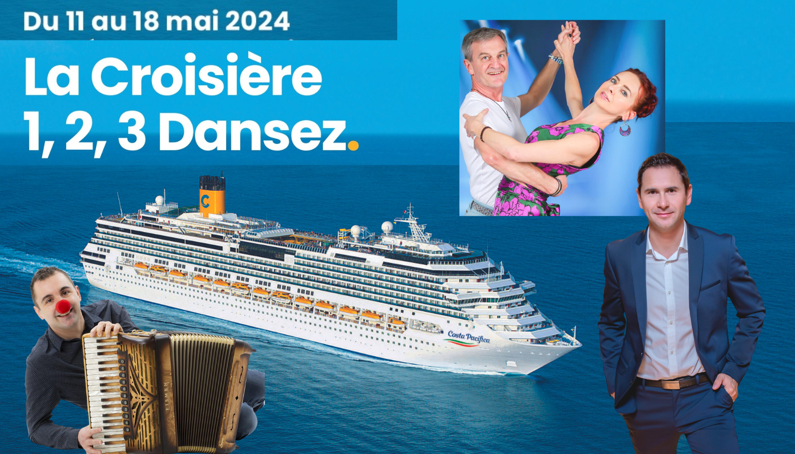 Affiche croisiere manu blanchet mai 2024