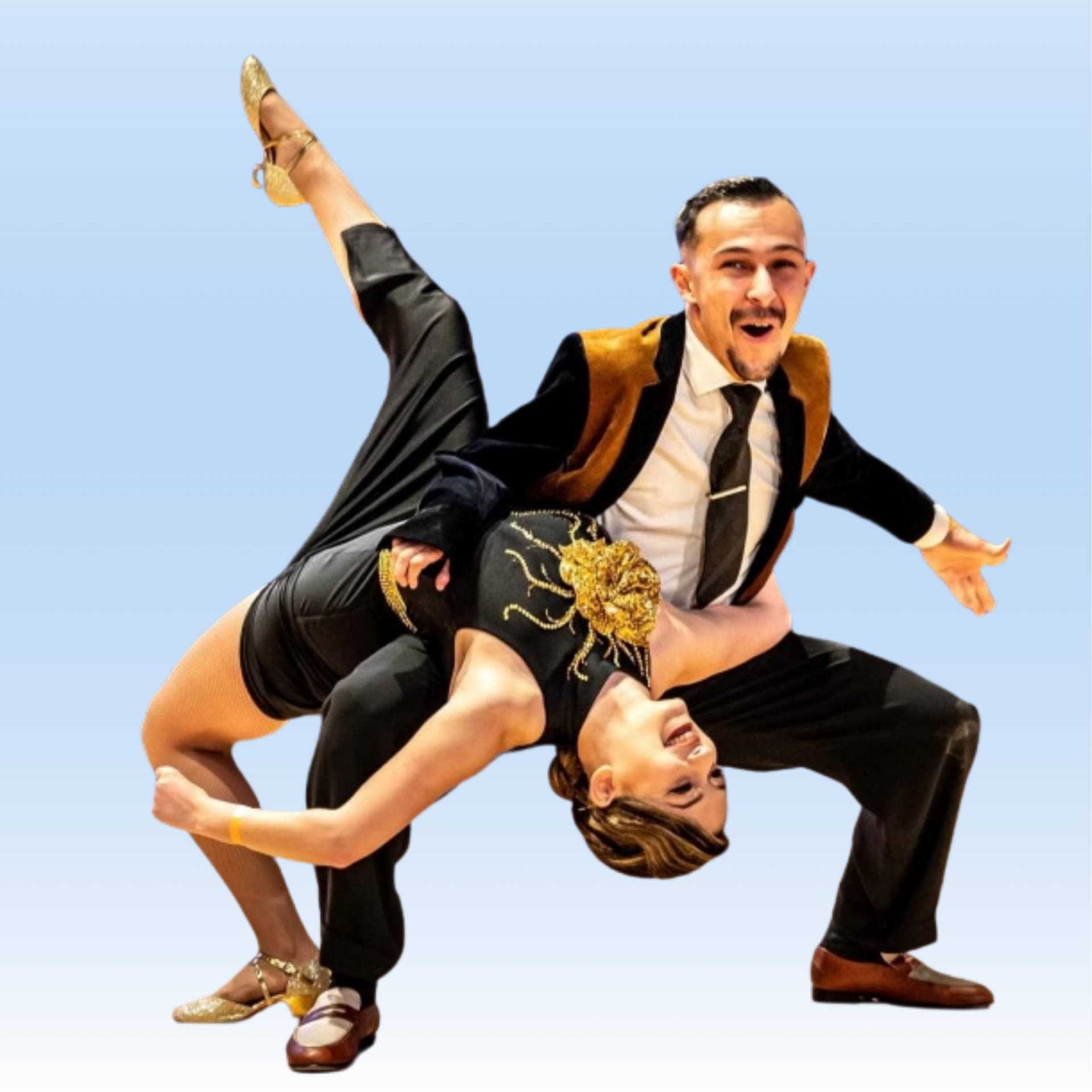 Damien et tamari champions de danse